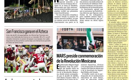 Portada Región Carbonífera [22 de noviembre de 2022] Familias de las víctimas siguen sin recibir pagos; Sabinas festejará la Revolución Mexicana  y más…