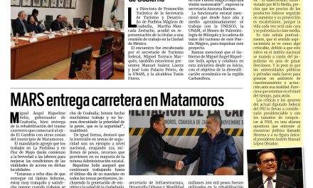Portada Región Carbonífera [23 de noviembre de 2022] SECTUR impulsa proyecto de Geoparque; celebran con éxito desfile revolucionario y más…