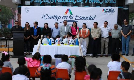 Mantienen apoyos a escuelas en Acuña