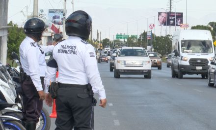 Implementan operativo vial en el Arizpe de la Maza en Saltillo