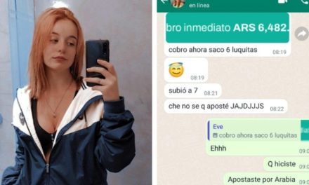 Joven  le pide a su novia que apueste por Argentina y lo hizo por Arabia… ahora ganó 25 mil pesos