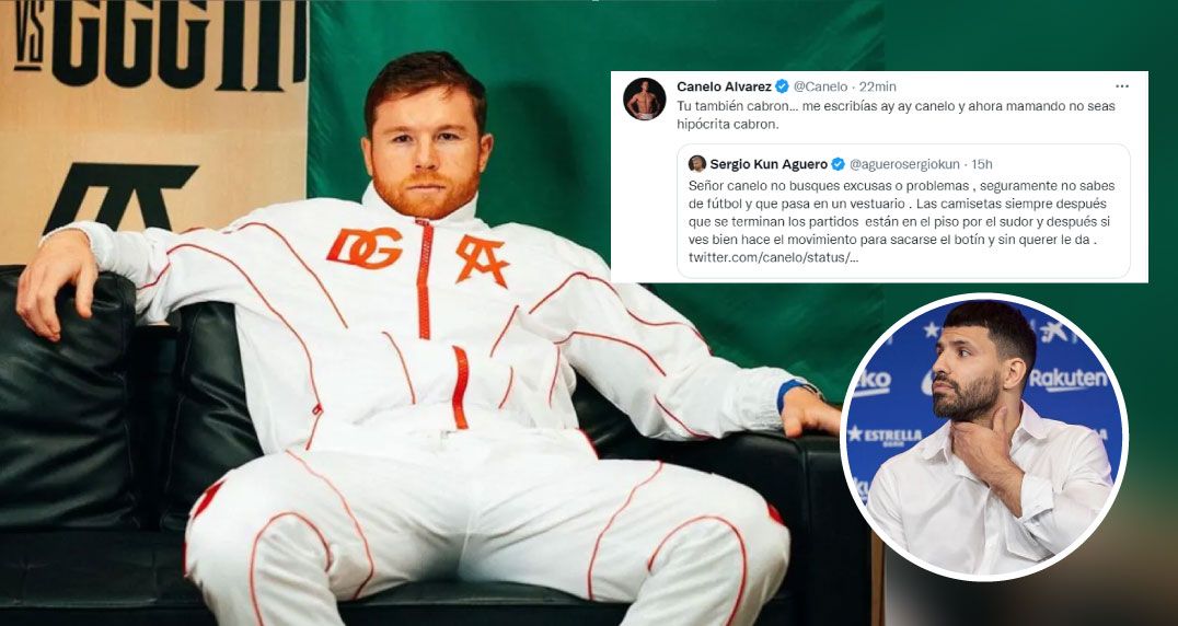 ¿Qué pasa con ‘Canelo’? Ahora insulta al exjugador argentino Sergio ‘Kun’ Agüero