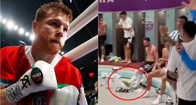 ‘Que le pida a Dios que no me lo encuentre’; Canelo Álvarez le ‘canta un tiro’ a Messi