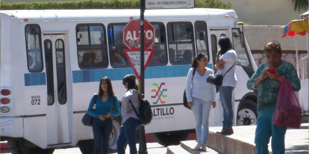 Hay un déficit de choferes del transporte público en Saltillo