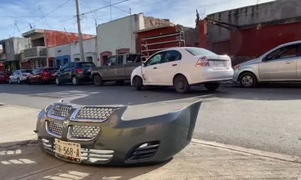 Descuido provoca percance en Saltillo