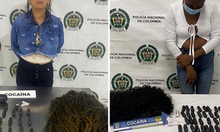 Detienen a mujeres que intentaban traficar droga en extensiones de cabello