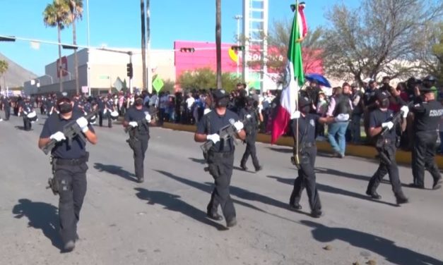 Habrá el lunes operativo vial y cierre de calles por desfile en Saltillo