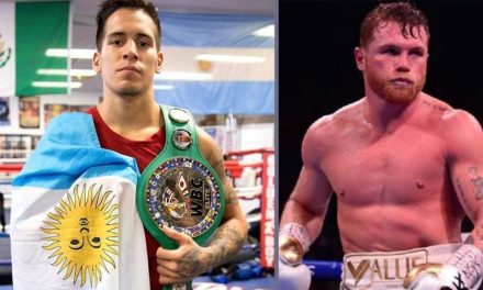 Boxeador argentino le canta tiro al ‘Canelo’ en defensa de Messi