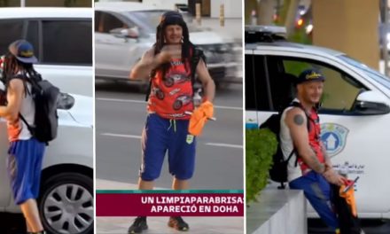 Detienen a Facundo en Qatar por hacer de limpiaparabrisas en grabación del Mundial (video)