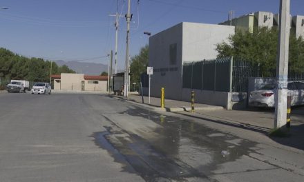 Se registra fuga de agua en Centro Metropolitano de Saltillo
