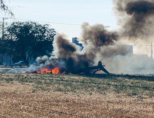 Se desploma un helicóptero en Aguascalientes; muerte el titular de Seguridad Pública estatal (video)