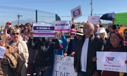 Así se sumó Saltillo a la marcha nacional en defensa del INE