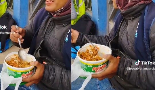 Su único ‘pecado’ fue llevar el lonche en el bote de jabón y todos se burlan de él (video)