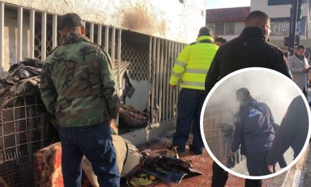Salvan a indigente de morir calcinado en Centro Histórico