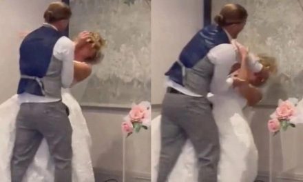 Novia es maltratada en pleno día de su boda… por el novio (video)