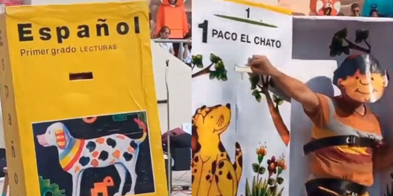 De Libro de Español y Paco ‘El Chato’; estudiante de la UANL arranca aplausos con su disfraz