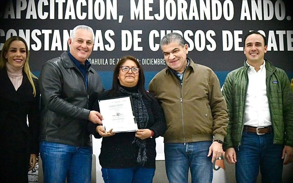 Entrega MARS constancias de cursos ICATEC