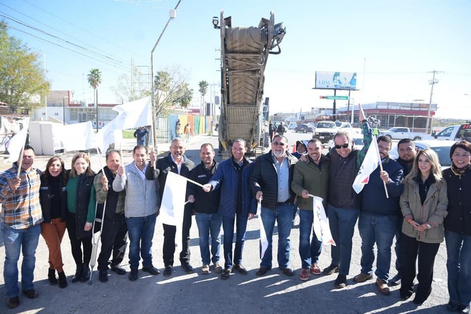 Concluye año con 87 mdp en pavimentación en Acuña