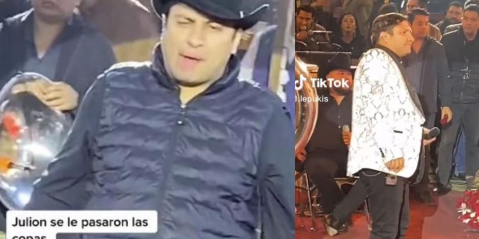 Tras ser exhibido en redes, Julión Álvarez explica por qué llegó ebrio a palenque