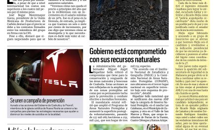 Portada Región Carbonífera [30 de diciembre de 2022] CFE devalúa precios del carbón; Detienen a los agresores de joven y más…