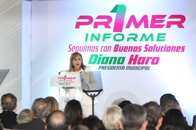 En Sabinas, Diana Haro presenta resultados con Primer Informe