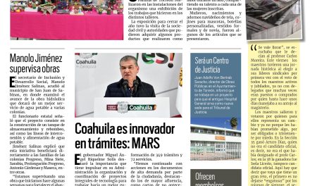 Portada Región Lagunera [11 de diciembre de 2022] DIF Torreón: Concluyen cursos en centros comunitarios; Capacitan a choferes contra violencia de género en Torreón; y más…