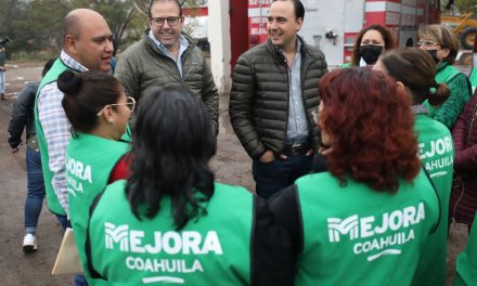 Avanzan obras del programa Mejorando Ando en la Carbonífera