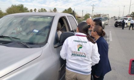 Autoridades blindan paso de paisanos