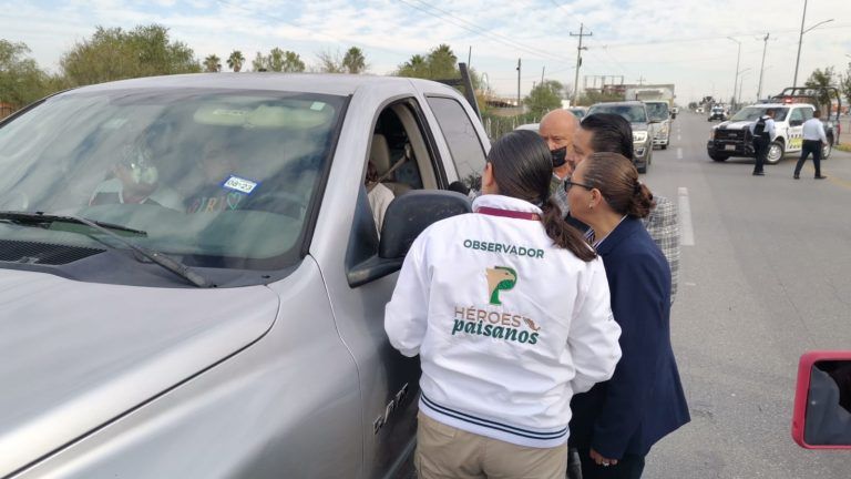 Autoridades blindan paso de paisanos