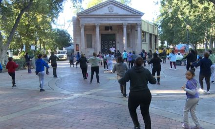 SEDENA y DIF realizan clase de Zumba para combatir la obesidad, sedentarismo y la diabetes