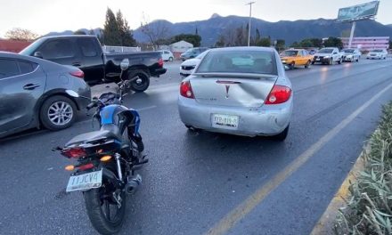 Saltillo: Par de accidentes dejan daños materiales