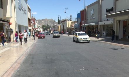 Destrozado un tramo de la calle Aldama