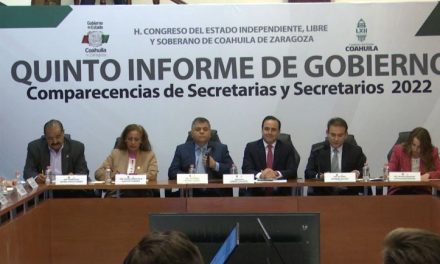 Comparece Manolo Jiménez sobre trabajo realizado dentro de la SIDS en Coahuila