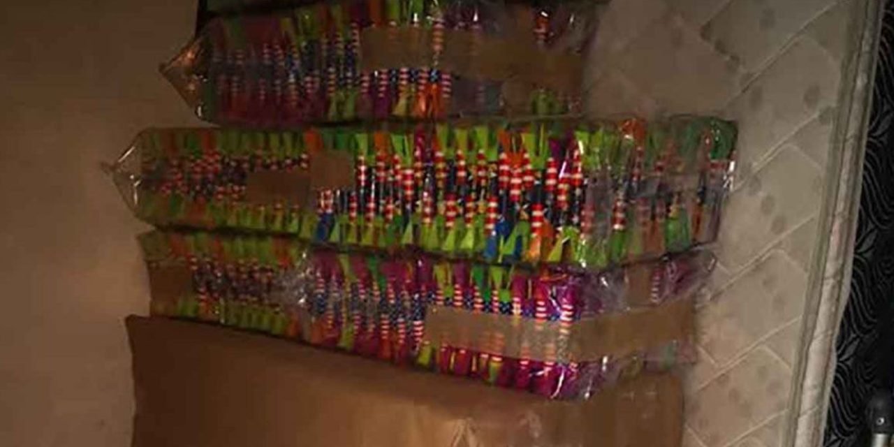 Incautan 4 toneladas de fuegos artificiales y marihuana en Hidalgo