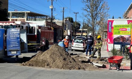 Fuga de gas en el centro de Saltillo provoca movilización de autoridades