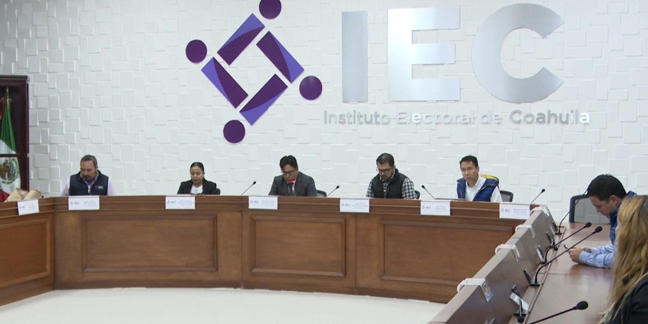 IEC alienta a candidatos independientes en Coahuila