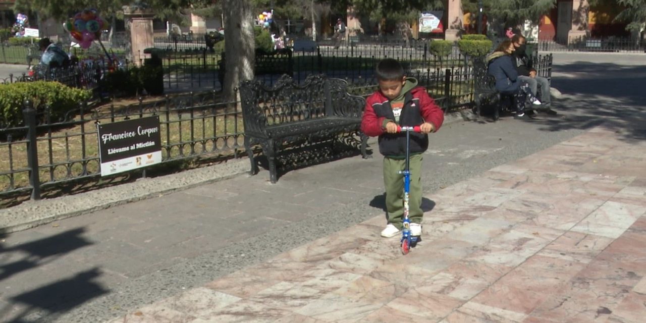 Saltillenses disfrutan de sus juguetes