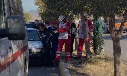 Mujer embarazada termina lesionada tras accidente en Saltillo