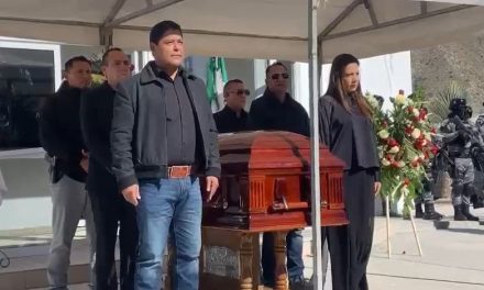 Despiden a Juan Fidencio; elemento de la Policía Estatal murió en cumplimiento de su deber