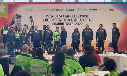 Entrega el gobernador reconocimientos a los mejores atletas con Premio Estatal del Deporte 2022