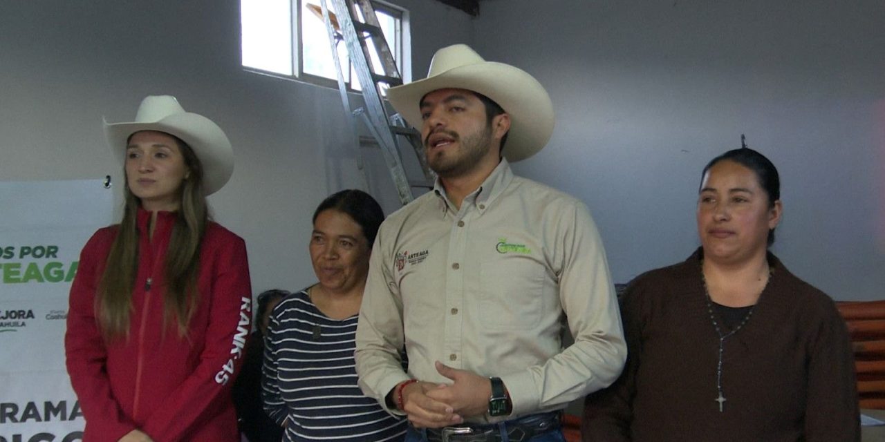 Entrega Ramiro Durán apoyos de los programas abrigo y alimentario