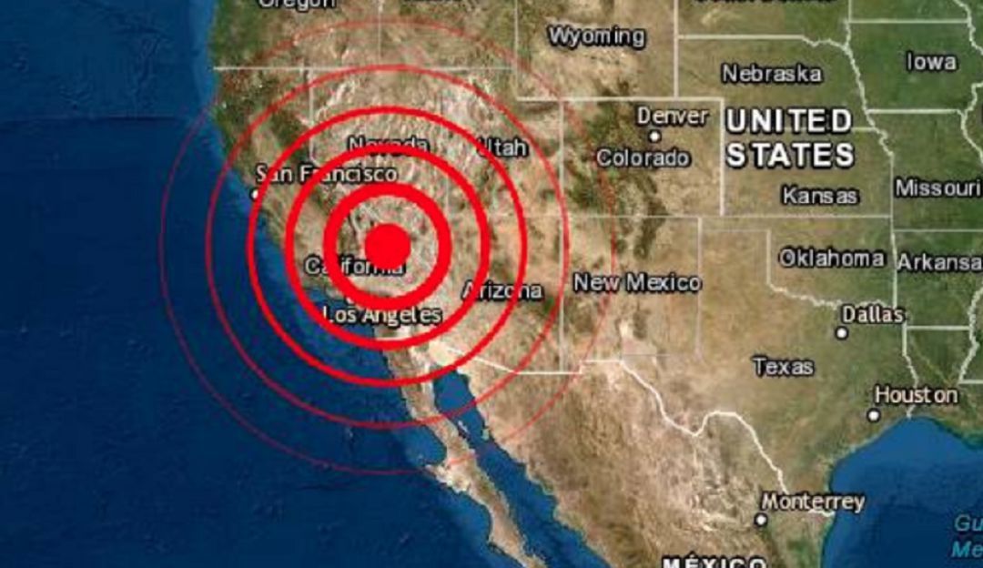 Sismo de magnitud de 6,4 grados sacude el norte de California