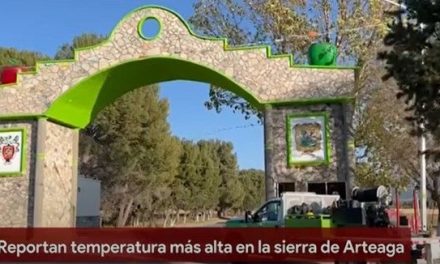 Reportan temperatura más alta en la Sierra de Arteaga