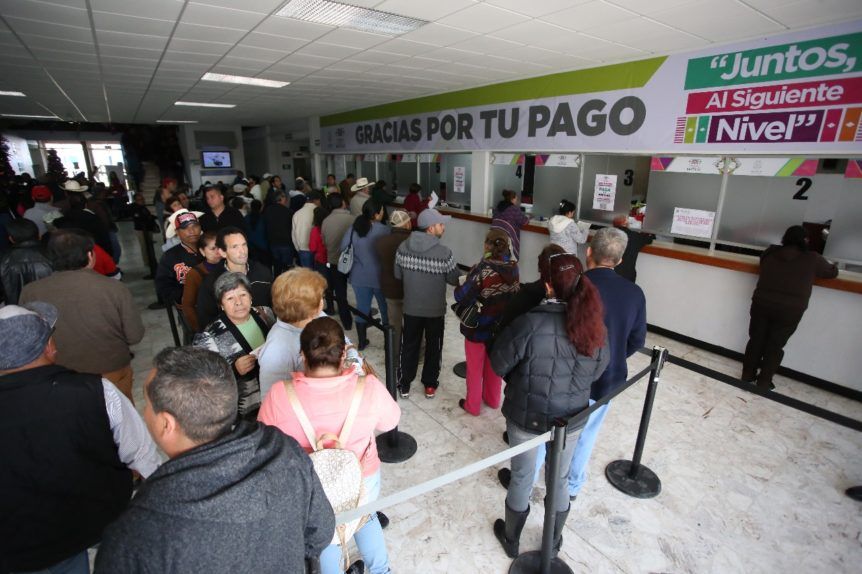 Terminan este jueves recargos a peso