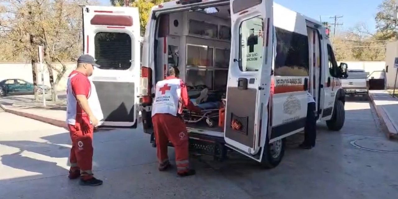 Lagunero de la tercera edad sufre volcadura en carretera Saltillo-Torreón