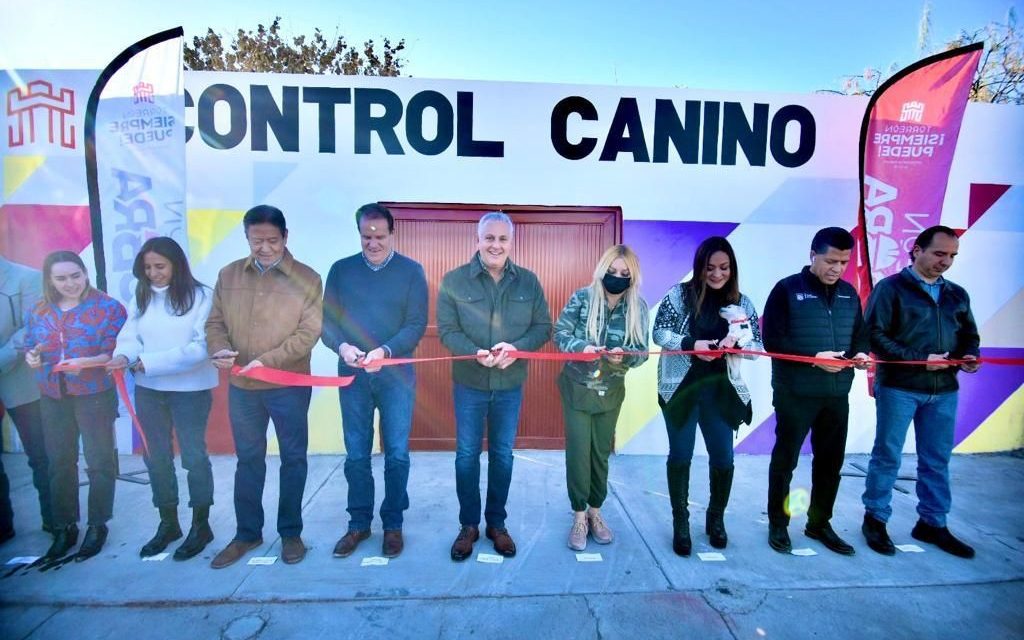 Entregan obras de rehabilitación en Control Canino en Torreón