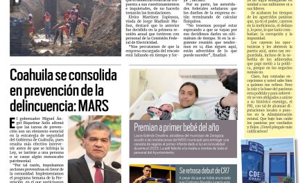 Portada Región Centro [5 de enero de 2023] AHMSA detiene la producción; descartan caso de maltrato animaly más…