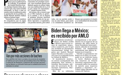 Portada Región Carbonífera [9 de enero de 2023] Presenta PRI resultados de encuesta; Regresan alumnos a clases y más….