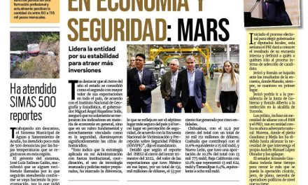 Portada Región Fronteriza [2 de enero de 2023] Coahuila mejora en economía y seguridad: MARS; Ha atendido SIMAS 500 reportes y más…
