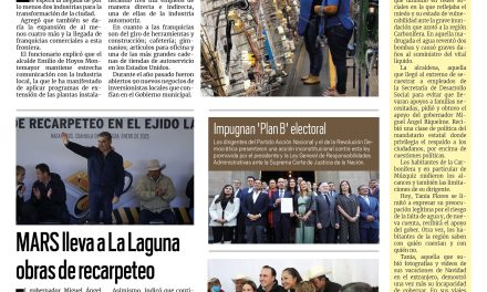 Portada Región Fronteriza [24 de enero de 2023] Llegarán empresas y franquicia a Acuña; inician campaña para reducir accidentes  y más…